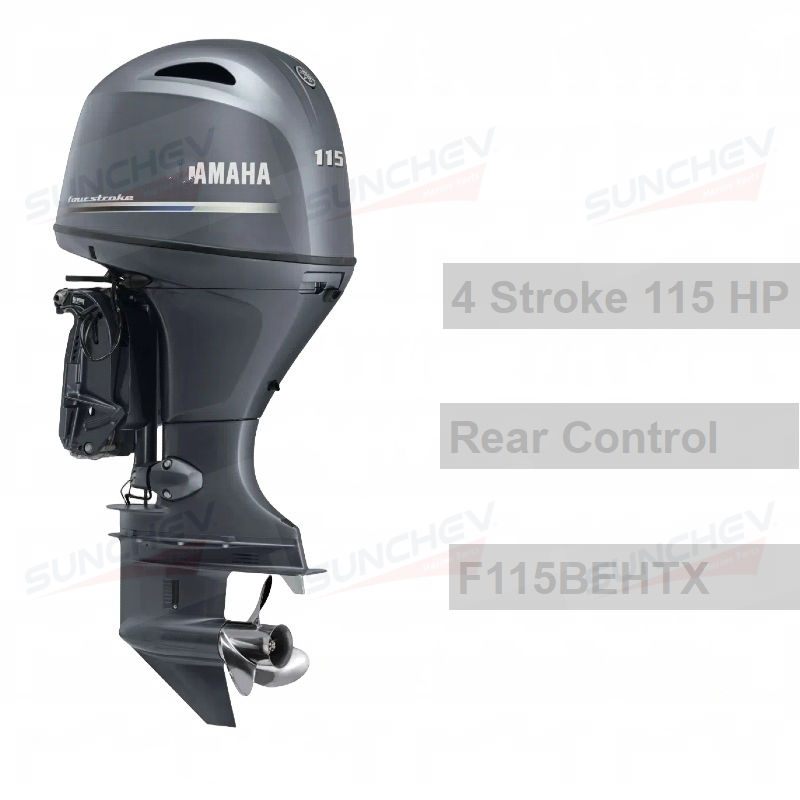 F115BEHTX Marine Boat Engine Boat Motor ForEnduro Yamaha Outboard Motor Outboard Engine 115HP 4 Stroke Rear Control F115BEHTX